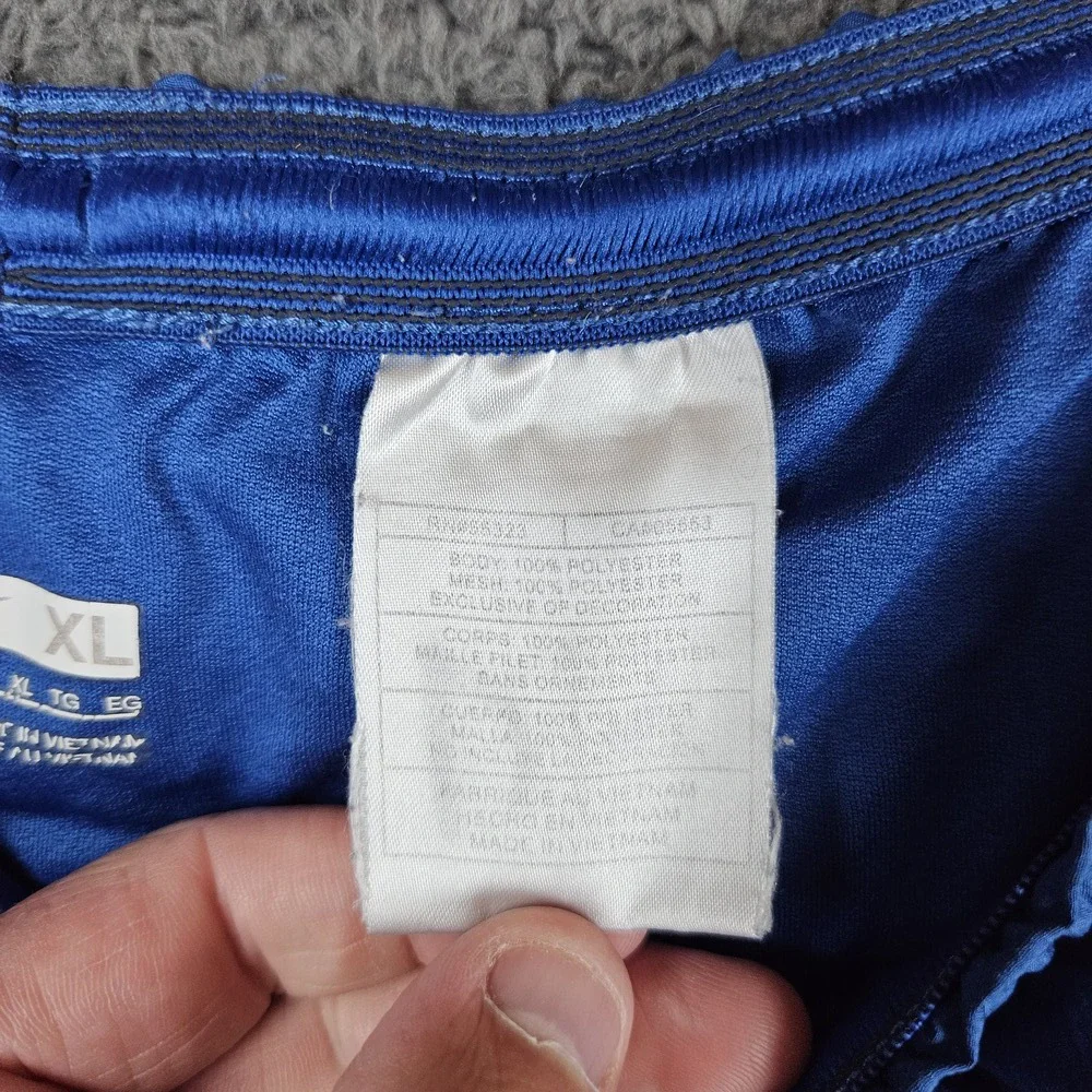 Nike Shorts Mens XL Blue FCB‎ FC Barcelona Soccer Athletic Matchday